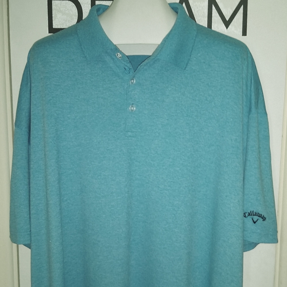 CALLAWAY GOLF OPTI-DRI POLO SHIRT MEN'S SIZE 3XLT